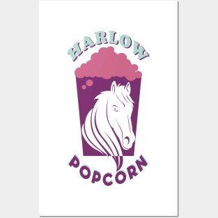 Harlow And Popcorn Posters and Art